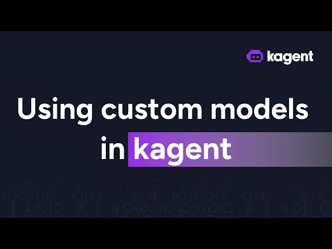 Using custom models in kagent