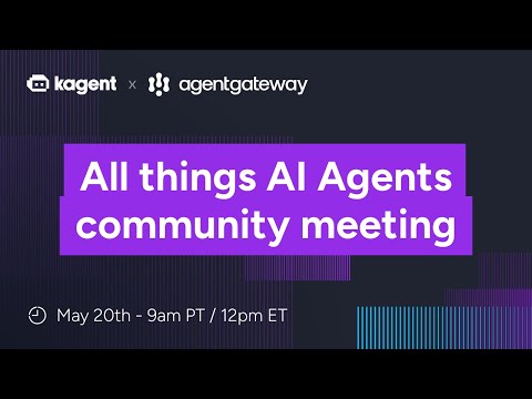 All Things AI Agents community meeting